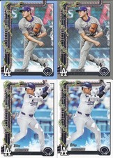 Shohei Ohtani 2025 Topps Holiday Insert LOT Glitter & Gingerbread