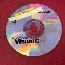 Microsoft Visual C++ Version 4.0 with CD Key for Windows 95