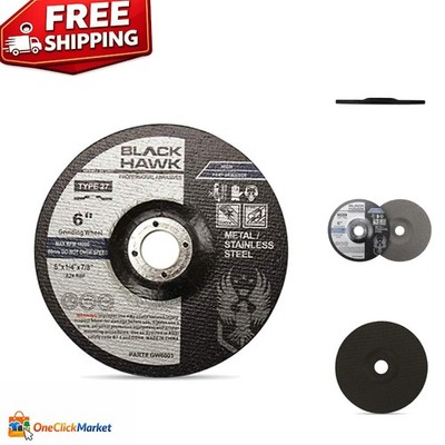 Reliable 6'' x 1/4'' Aluminum Oxide Grinding Wheels - Ideal for Professionals