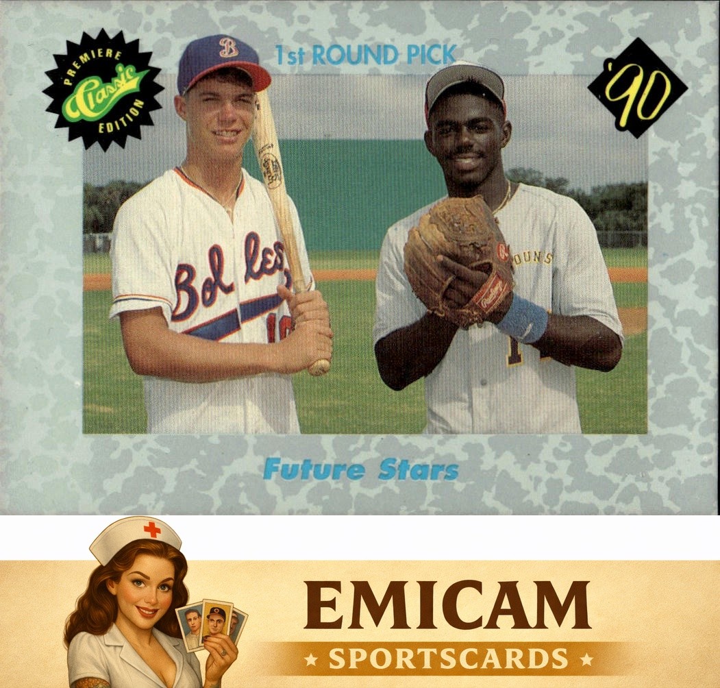 1990 Classic Draft Picks #NNO Chipper Jones / Rondell White