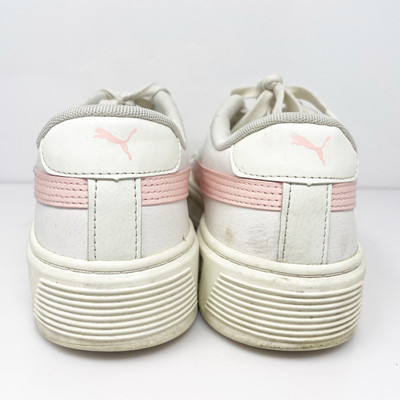 Puma Womens Smash Platform V3 390758-05 White Casual Shoes