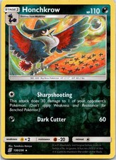 Honchkrow Rare SM - Unified Minds 130/236 HP on eBay