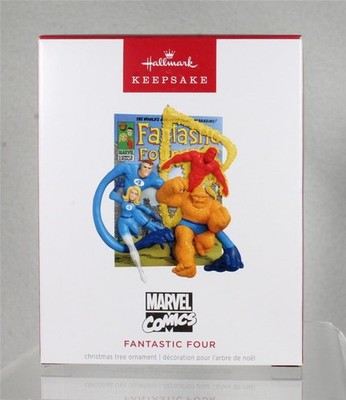 2025 Hallmark Ornament - MARVEL COMICS FANTASTIC FOUR - New in Box