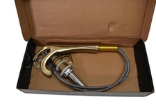 Kraus KVF-1220BG Single Lever Vessel Bathroom Faucet Brushed Gold Brass