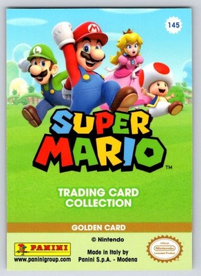 2022 Panini Super Mario - #145 Mario Golden | eBay
