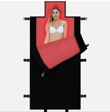 🔥73''x 33'' Dual Wave LED Beads 660nm & 850nm Red Light Therapy Mat OPEN BOX🔥