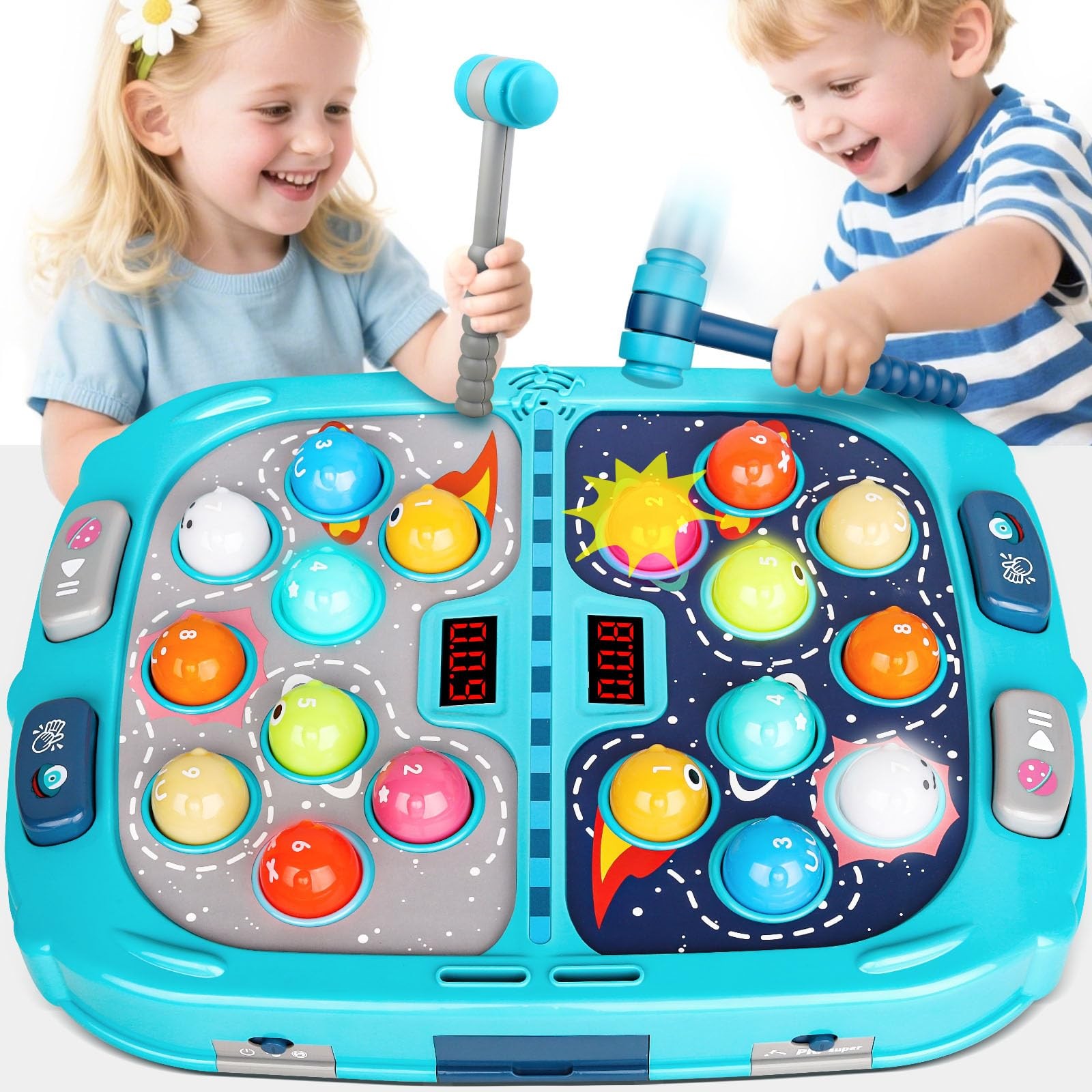 Whack a Game Mole, Toys for 3 4 5 6+ Year Old Boys Girls, Whack a Game for Ki...