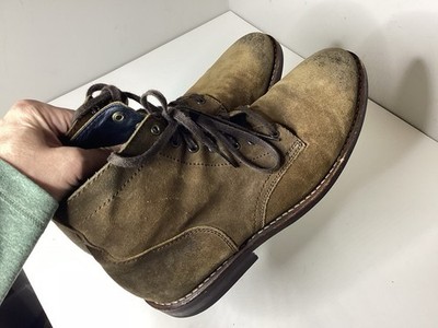 Thursday Boot Company President Everyday Boots Mocha Suede Lace Up Men 9 DAMAGE Men main image 4