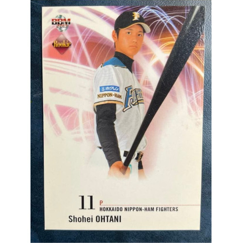 Shohei Ohtani 2013 BBM Rookie Edition Rookie Card 42 Nippon-Ham Fighters