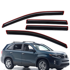 For 2011-2015 Kia Sorento In-channel Rain Guard Window Visor Deflector Rainproof
