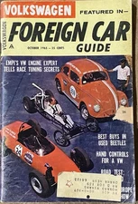 1965 Volkswagen Bug Beetle VW Bus Van FIAT 600D Rover 2000 SUNBEAM TIGER Old Car