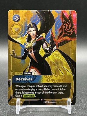Leblanc Deceiver 199/219 - League of Legends Riftbound TCG: Unleashed - NM