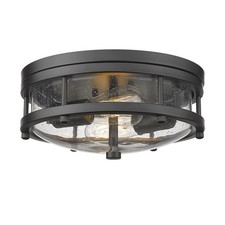 Flush Mount Ceiling Light Fixture, Modern Farmhouse Semi Ceiling Light with S...