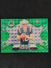 2024 Panini Mosaic NFL Debut Drake Maye #273 Green Mosaic Prizm (RC)Patriots