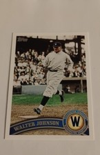 2011 Topps - Legend Variation Walter Johnson #300