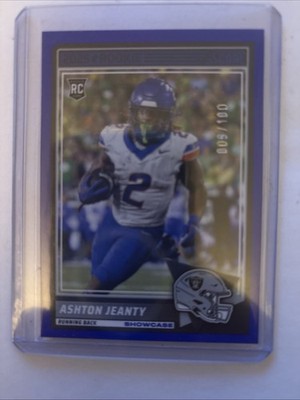 2025 Score Ashton Jeanty#9/100 And Luminance Green #59/100 Plus 4 More Rookies