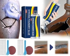 Strong Foundry Glue, High Temperature Resistant Casting Repair,Metal Repair Glue