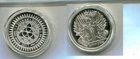 PUTIN SILVER SHIELD 1 OUNCE .999 FINE SILVER ROUND 6718T