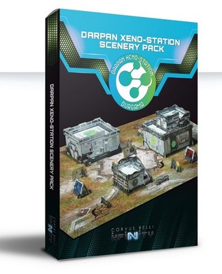 INFINITY N5 Darpan Xeno-Station Scenery Pack Corvus Belli MINT