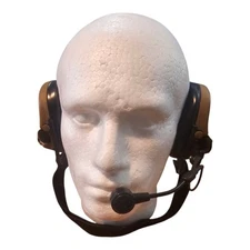 Peltor Comtac VI (6) FDE  Headset Tactical Military NIB 