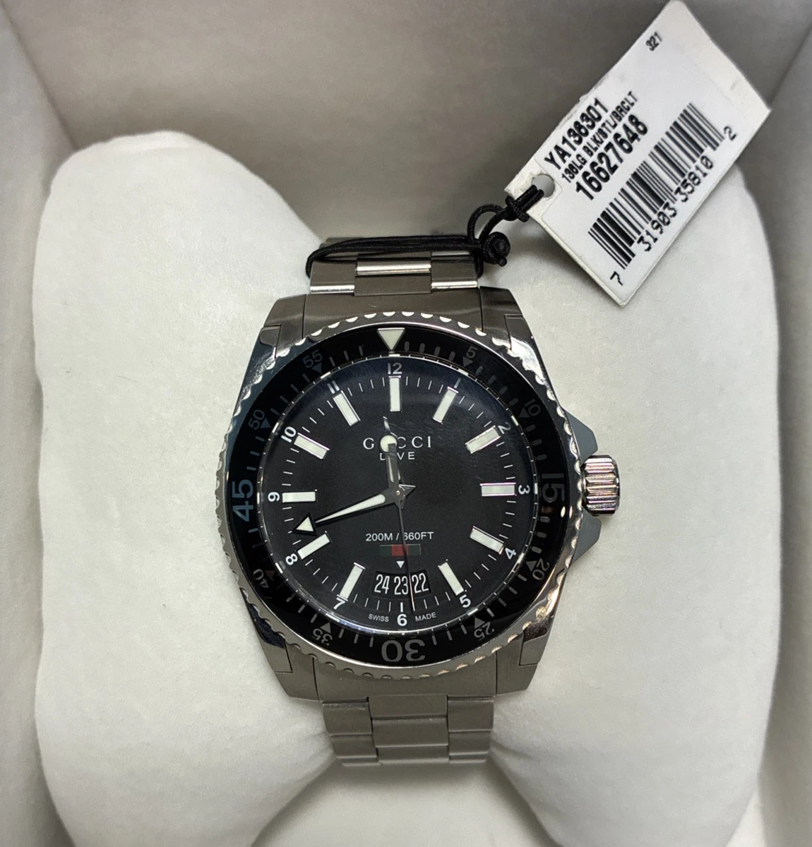 Gucci Men's Diver Wristwatches for sale | eBay