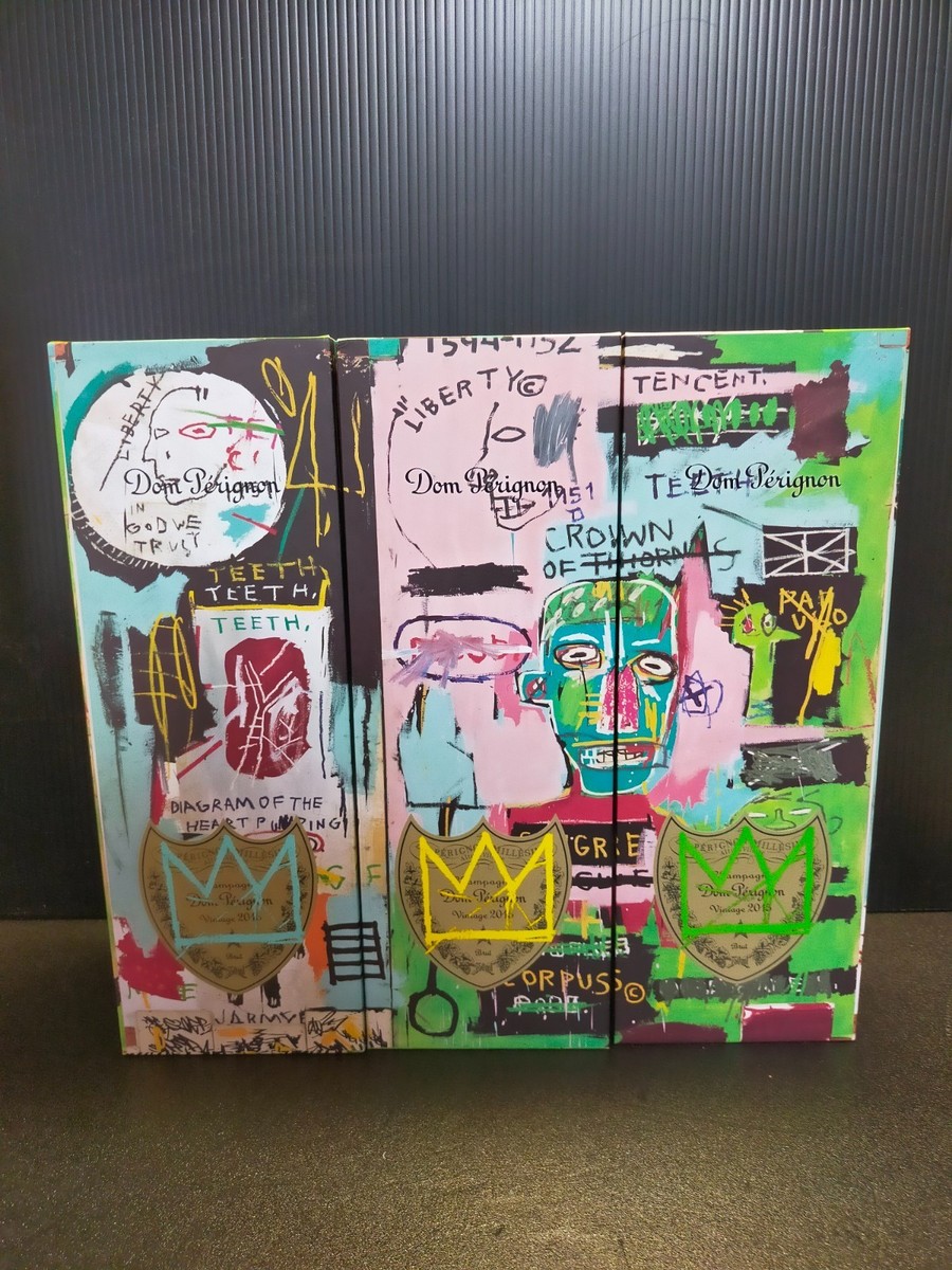 empty) Dom Perignon 2015 Jean Michael basquiat Edition Limited 3