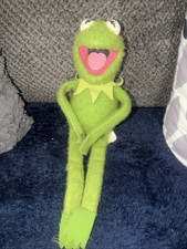 Vintage 1976 Fisher Price 850 KERMIT The FROG 18  Stuffed Plush Doll Jim Henson