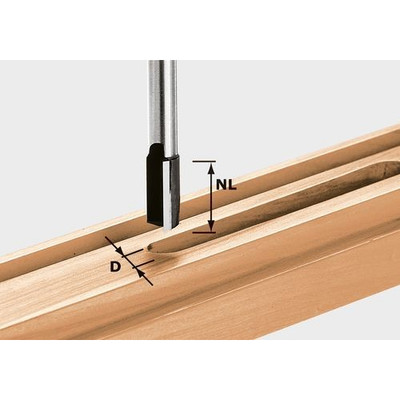Festool Nutfräser HW S12 D12/40  491087