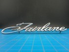 Vintage Ford Fairlane Script Emblem Badge Chrome Nameplate OEM C80B 54291B62 A