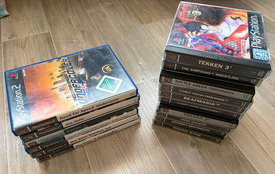 PlayStation Spielesammlung Konvolut PS1/PS2 ( Tekken , Need for Speed uvm.)