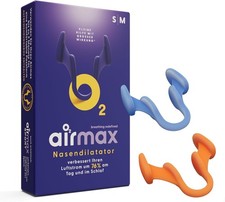 AIRMAX® Testpaket  Nasendilatator für eine leichtere Nasenatmung - gegen schnarc