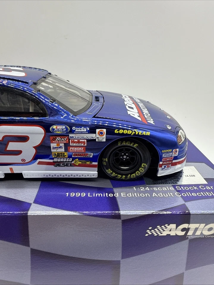 ACTION DALE EARHARDT JR NO3 ACDELCO ПОСЛЕДНИЙ КРУГ ВЕКА 1999 MONTE CARLO1:24 - Изображение 4 из 4