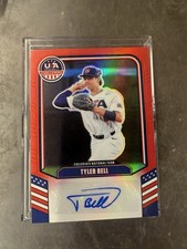 2026 Panini Stars & Stripes Auto Tyler Bell Red Prizm /99