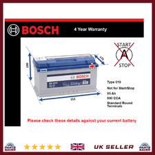 Car Battery S4013 Bosch 019