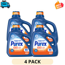 4 Pack Liquid Laundry Detergent Plus Oxi Stain Defense 218 fl oz 145 Loads XL 0.05 per gallon