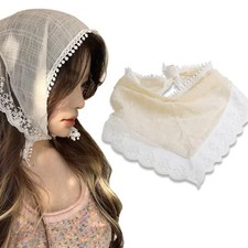 Women's Fancy Headband - Cute Hair Accessory with Head Scarf and Headwrap Lace
