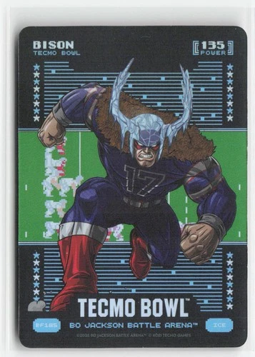 Josh Allen - Bison 2026 Bo Jackson Battle Arena Tecmo Bowl #BF185 Ice