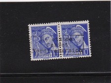 Dt. Okupacja Francja: Dunkierka: MiNr. 7II w parze, podpisany BPP, *