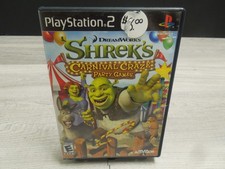 Shrek's Carnival Craze: Party Games 2008 Sony PlayStation 2 PS2 Video Game