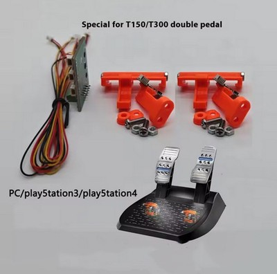 Hall Sensor Adapter For Thrustmaster T150/T300RS Double Pedal Modifications Part