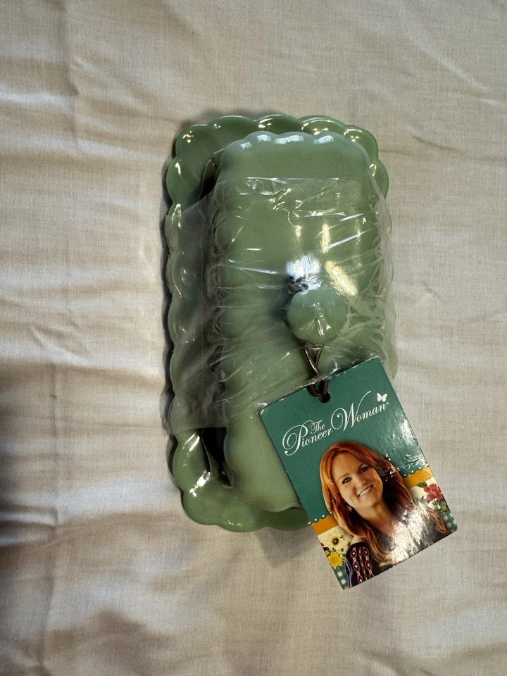 The Pioneer Woman Jade Butter Dish Timeless Beauty Butter Dish New - Image 2 of 4