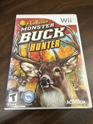 Cabela's Monster Buck Hunter (Nintendo Wii, 2010) CIB