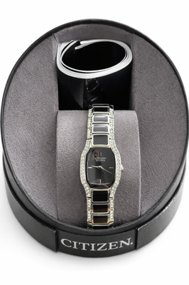 Citizen Eco-Drive Women's Watch B023-S064066 | Black Dial