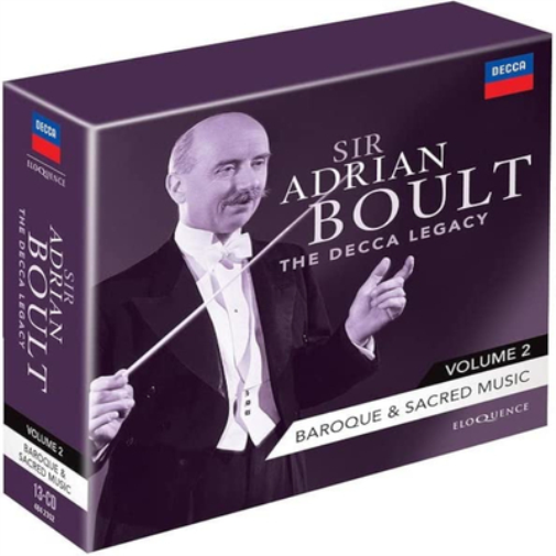 Adrian Boult Sir Adrian Boult: The Decca Legacy: Baroque & Sacred Music - V (CD)