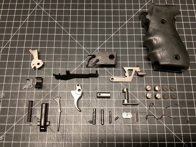 RARE SIG SAUER P220 GERMAN-MADE REPAIR PARTS NICKEL FINISH .45 ACP