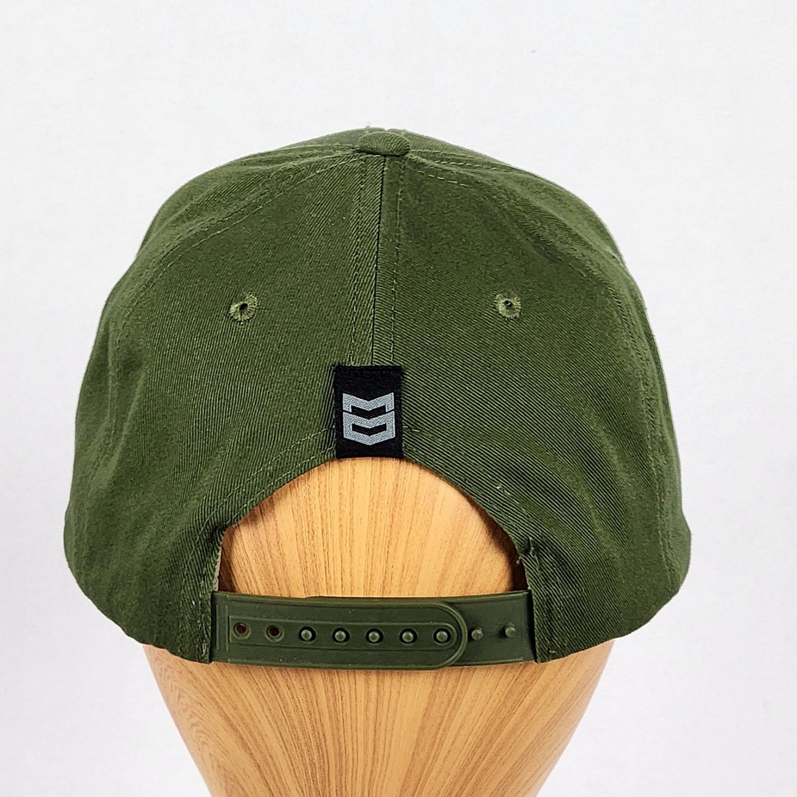 MTN OPS Topographic Logo Patch Green Snapback Cot… - image 7