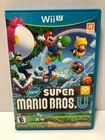 New Super Mario Bros. U for Wii U - FREE SHIP - Complete - Cleaned and Tested