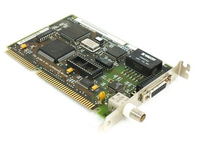 Intel 308710-002 16-Bit ISA EtherExpress 16 8/16 Lan Adapter Card with COAX