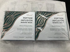 2 PACK Ebanel Peptide Infusion Marine Mask Ultimate Firming 8 Treatments Per Box