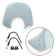Windshield Windscreen fit for Vespa LX50 LX125 LX150 GT200 GTS300 Super Gray